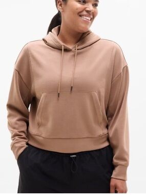 Athleta Seasoft ribbed hoodie woman’s size M